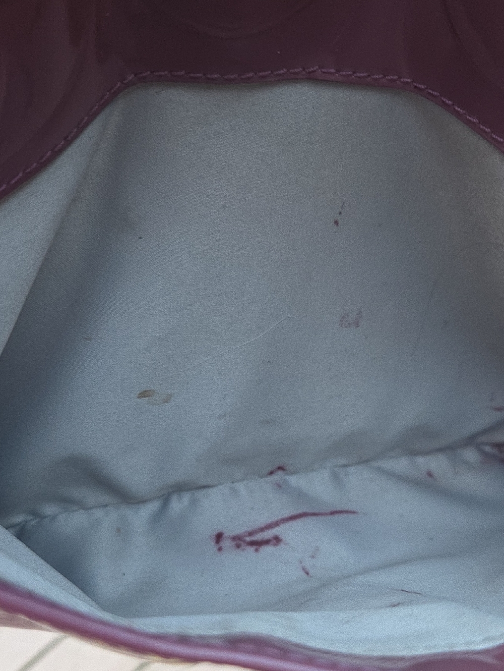 Coach F17728 Dusty Rose Patent Leather Rehab Tote Bag 2011 $300 Retail GUC - Picture 14 of 16